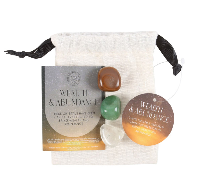 Wealth & Abundance Healing Crystal Set