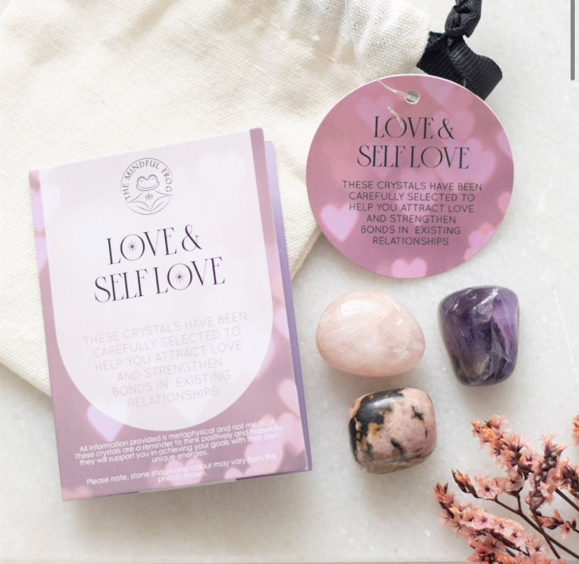 Love & Self Love Healing Crystal Set