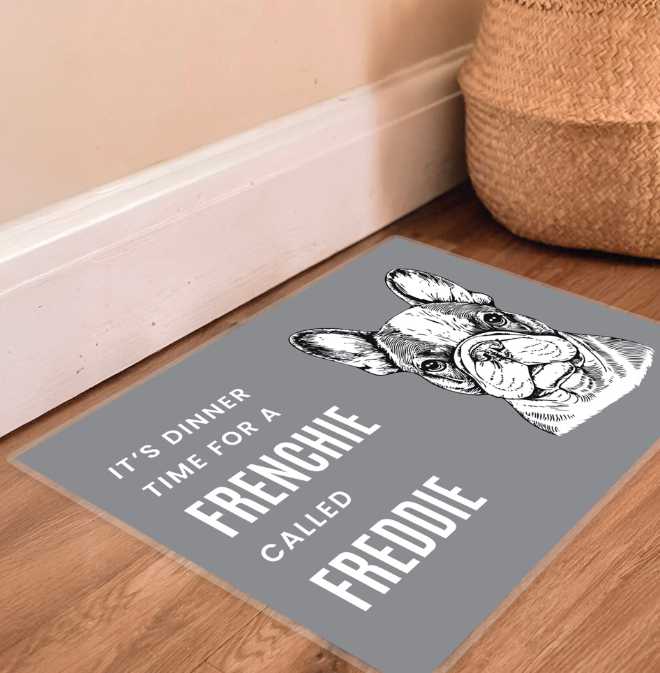 Personalised Dog Breed Food Mat