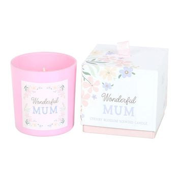 Wonderful Mum Cherry Blossom Candle