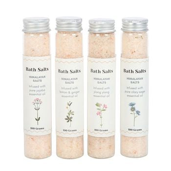 Floral Bath Salt Gift Set