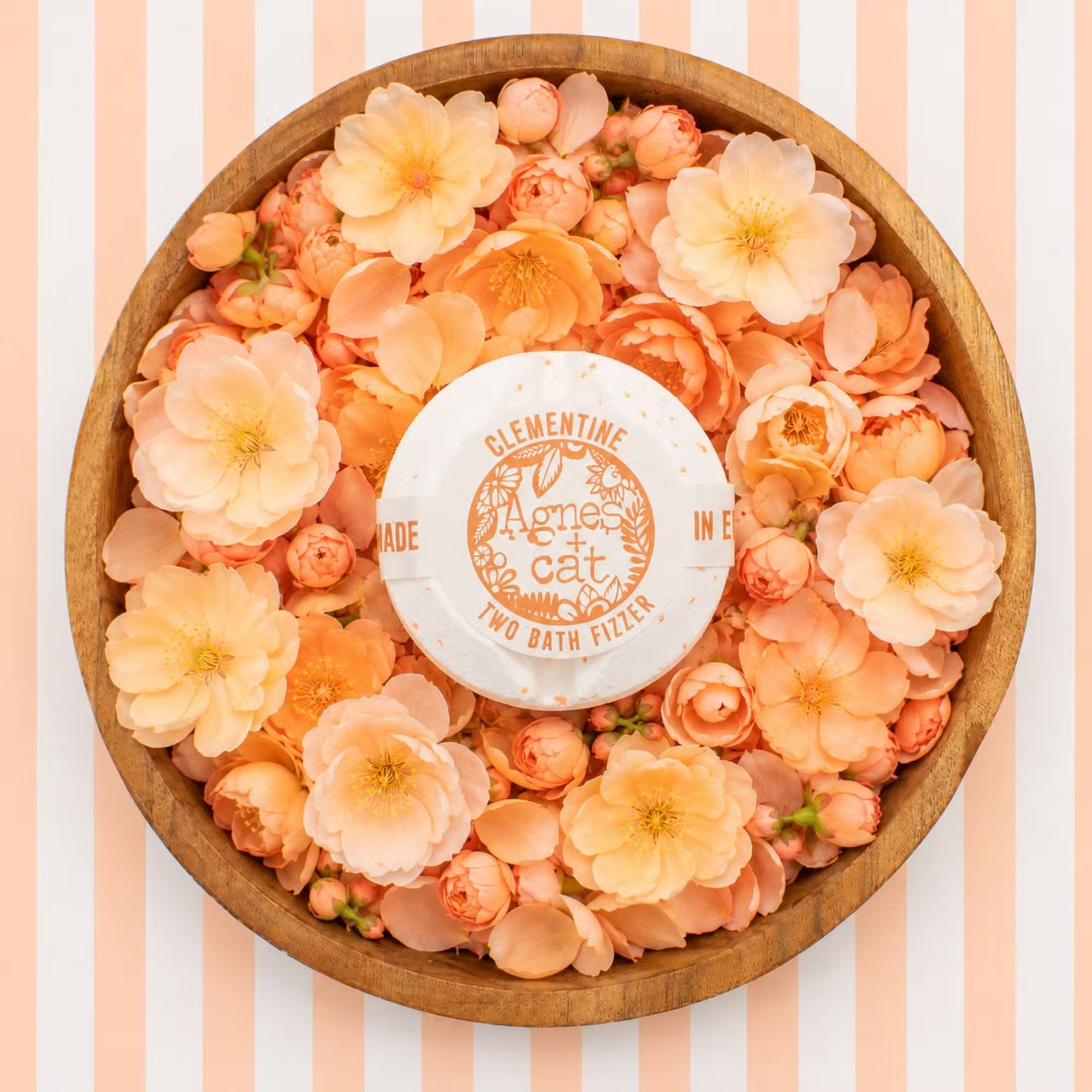 1x Agnes + Cat Floral & Citrus Bath Fizzer Gift Set