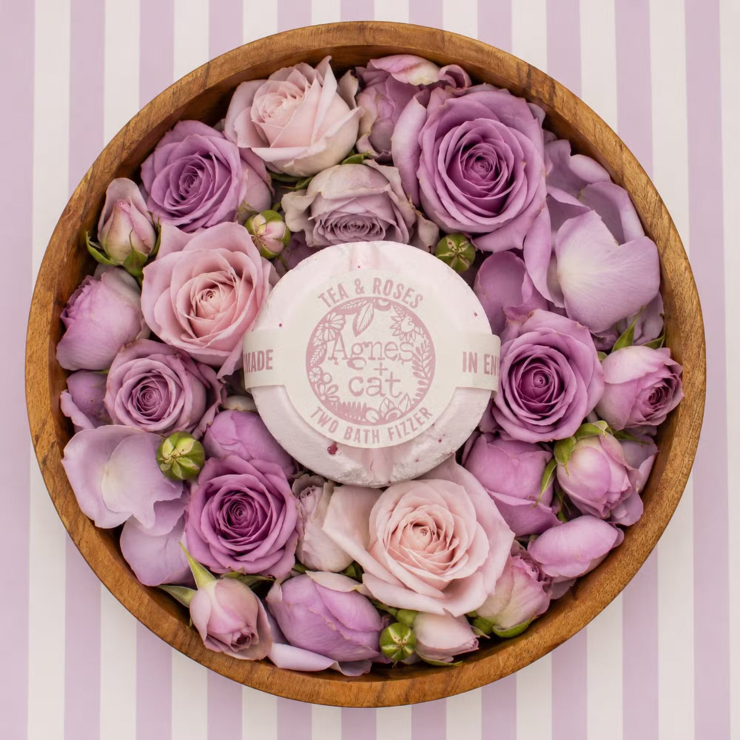 1x Agnes + Cat Floral & Citrus Bath Fizzer Gift Set