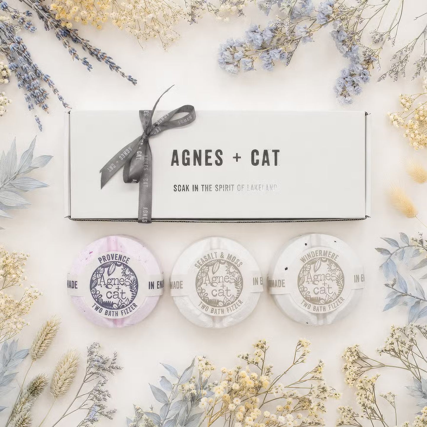 1x Agnes + Cat Signature Fragrance Bath Fizzer Gift Set