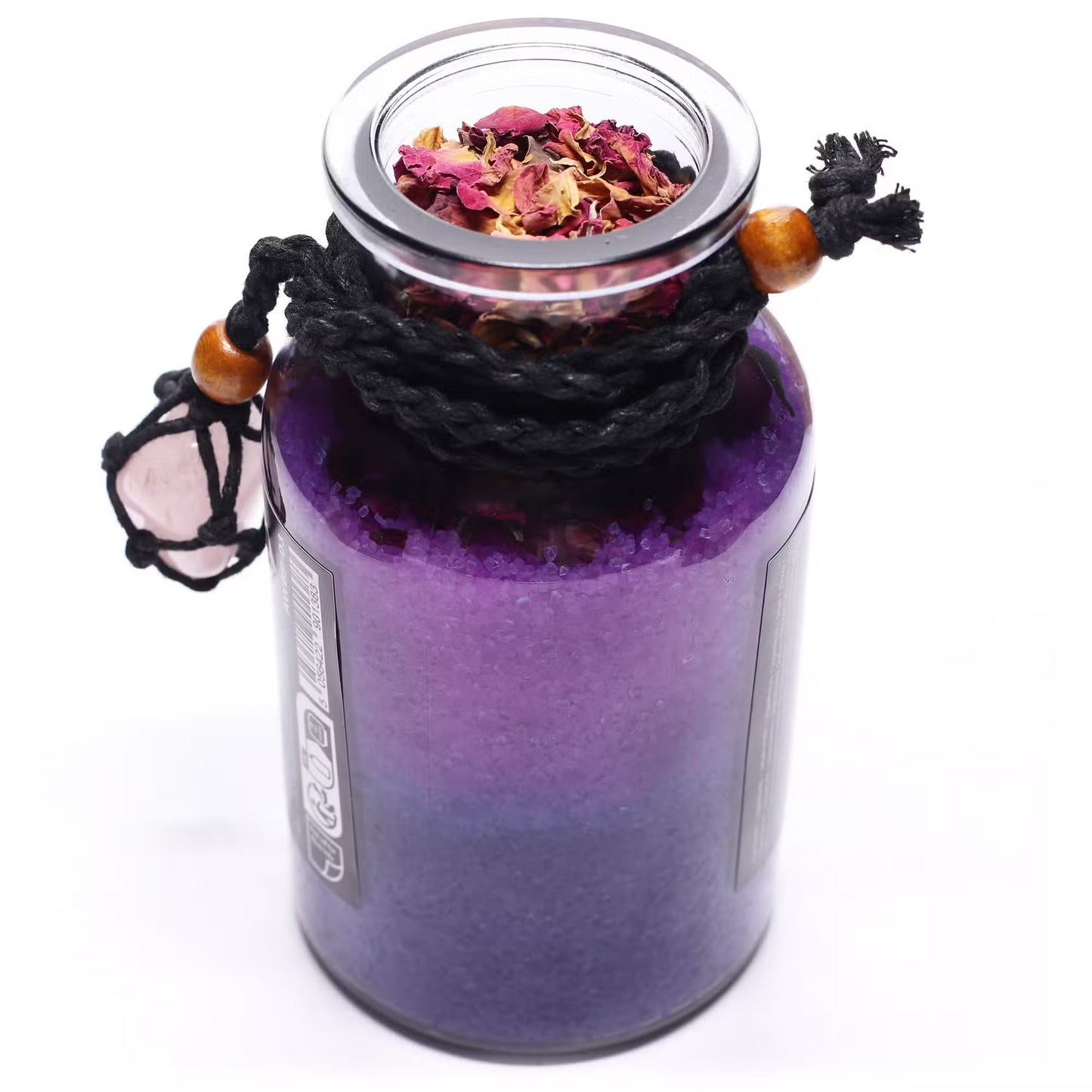 1x Ancient Witch Bath Spell Potion & Rose Quartz Crystal Amulet - Love