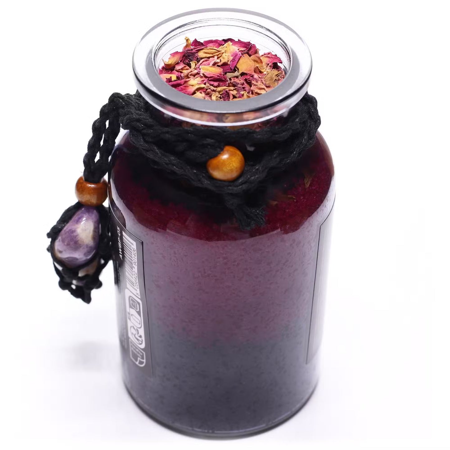 1x Ancient Witch Bath Spell Potion & Amethyst Crystal Amulet - Seduction