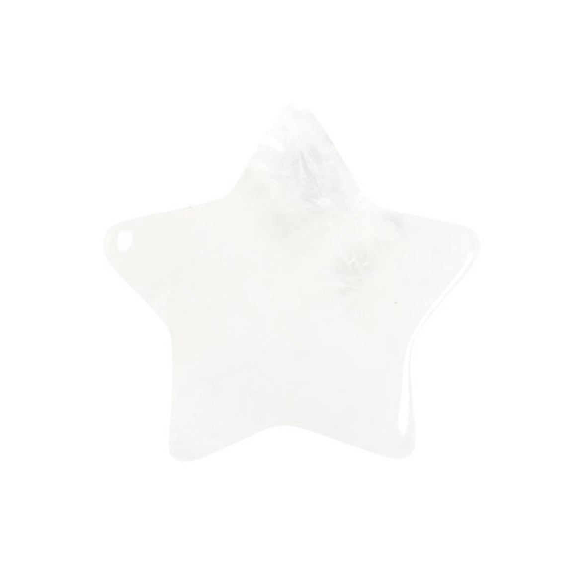 Clear Quartz Crystal Star in a Bag