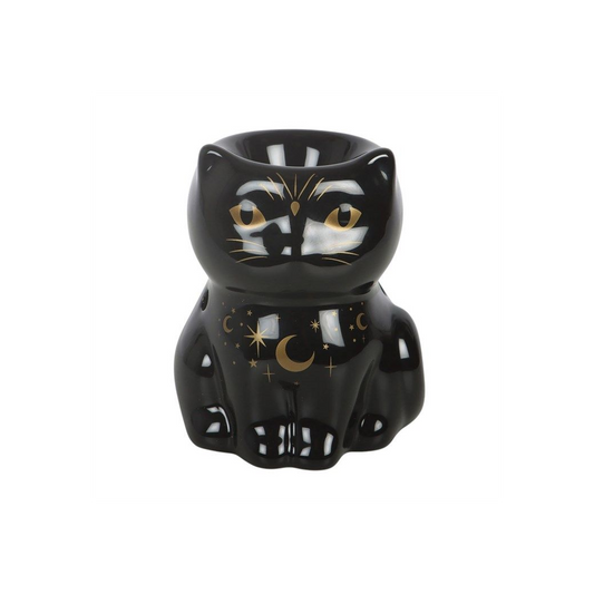 Black Cat Magick Oil Burner