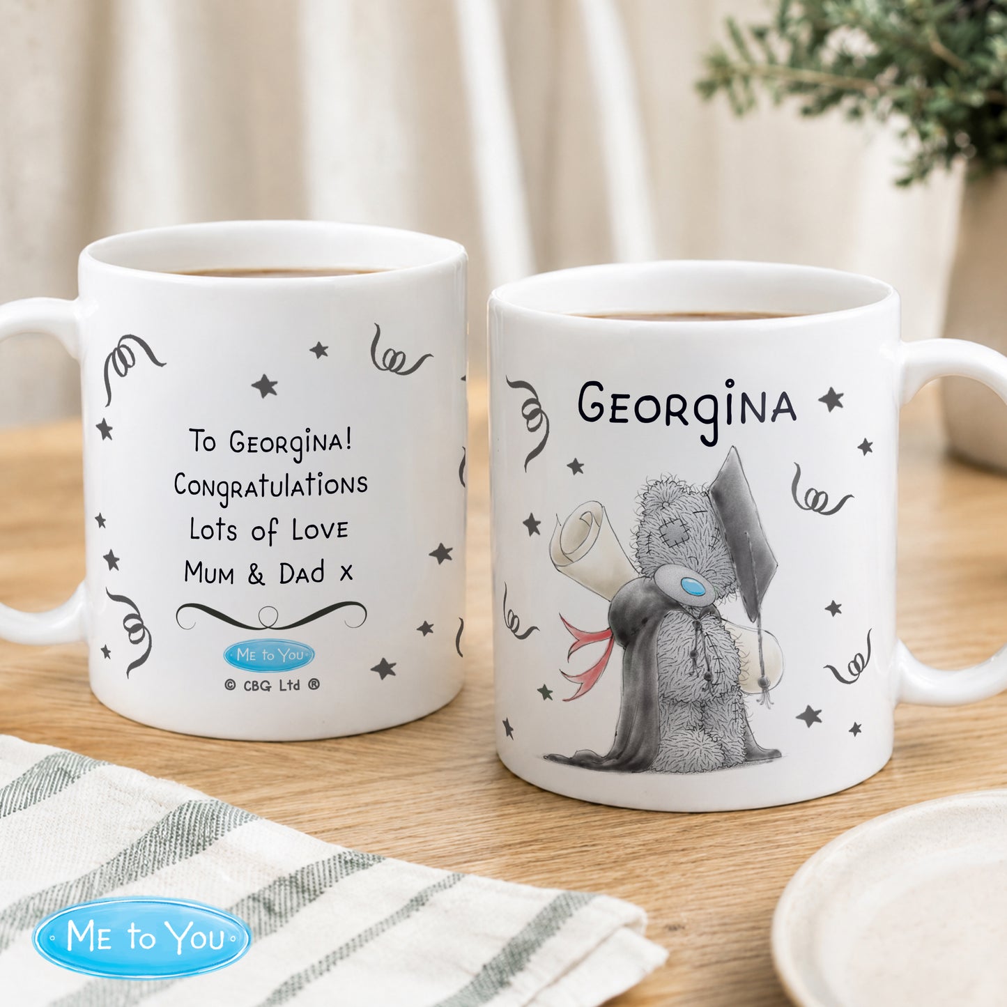 Personalised Me to You Graduation Mug