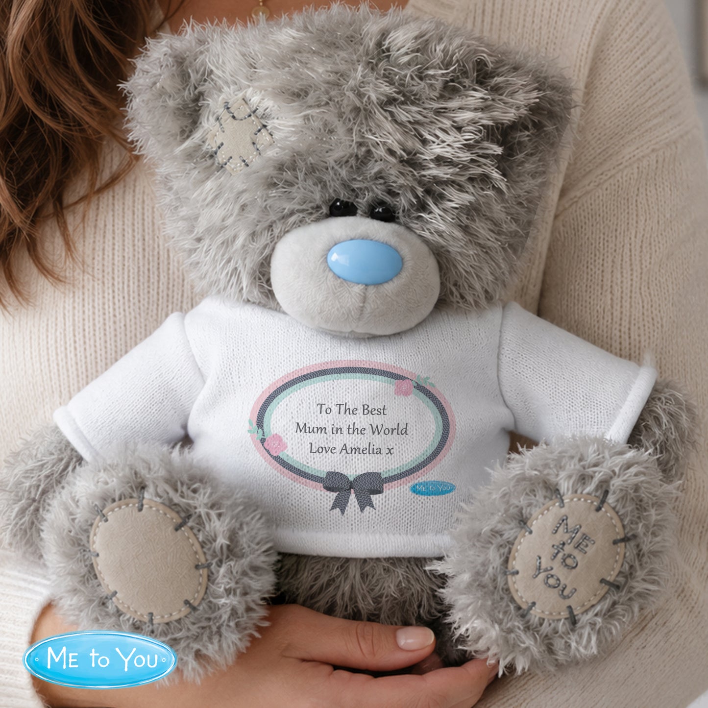 Personalised Me To You Bear Pastel Polka Dot