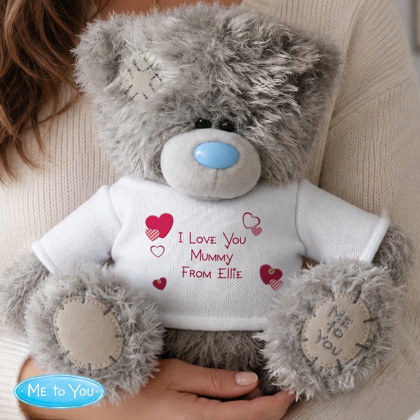 Personalised Me to You Bear Hearts