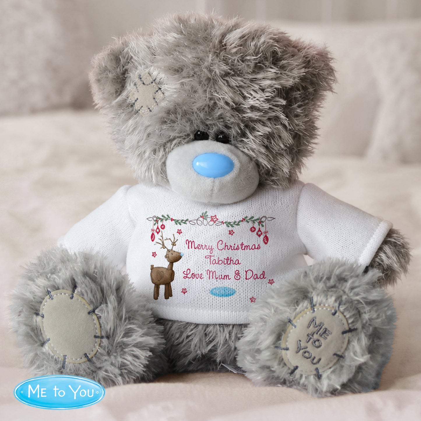Personalised Me To You Bear Reindeer