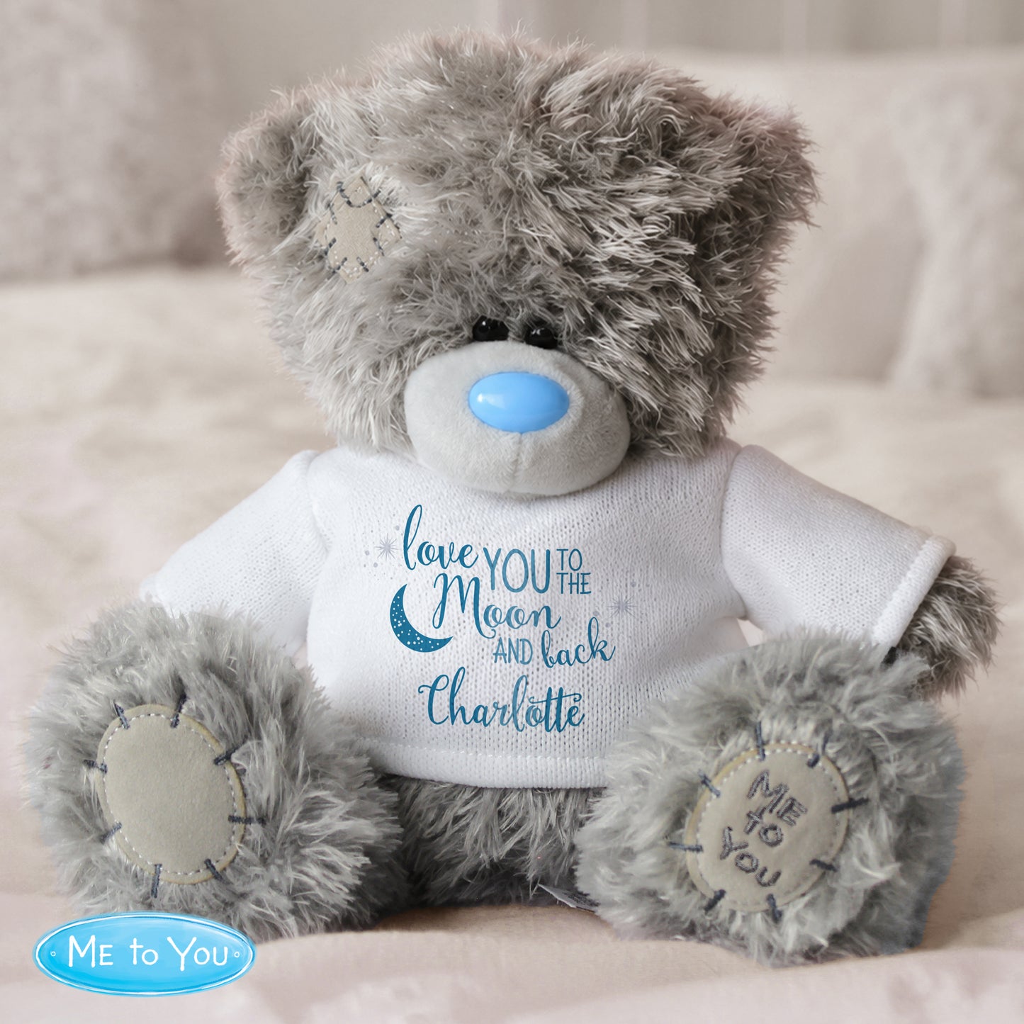 Personalised Me to You Bear 'To the Moon and Back'