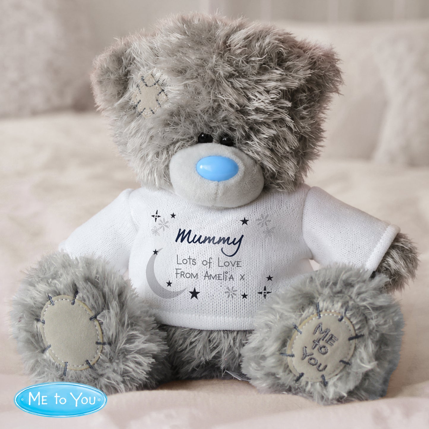 Personalised Moon & Stars Me To You Bear