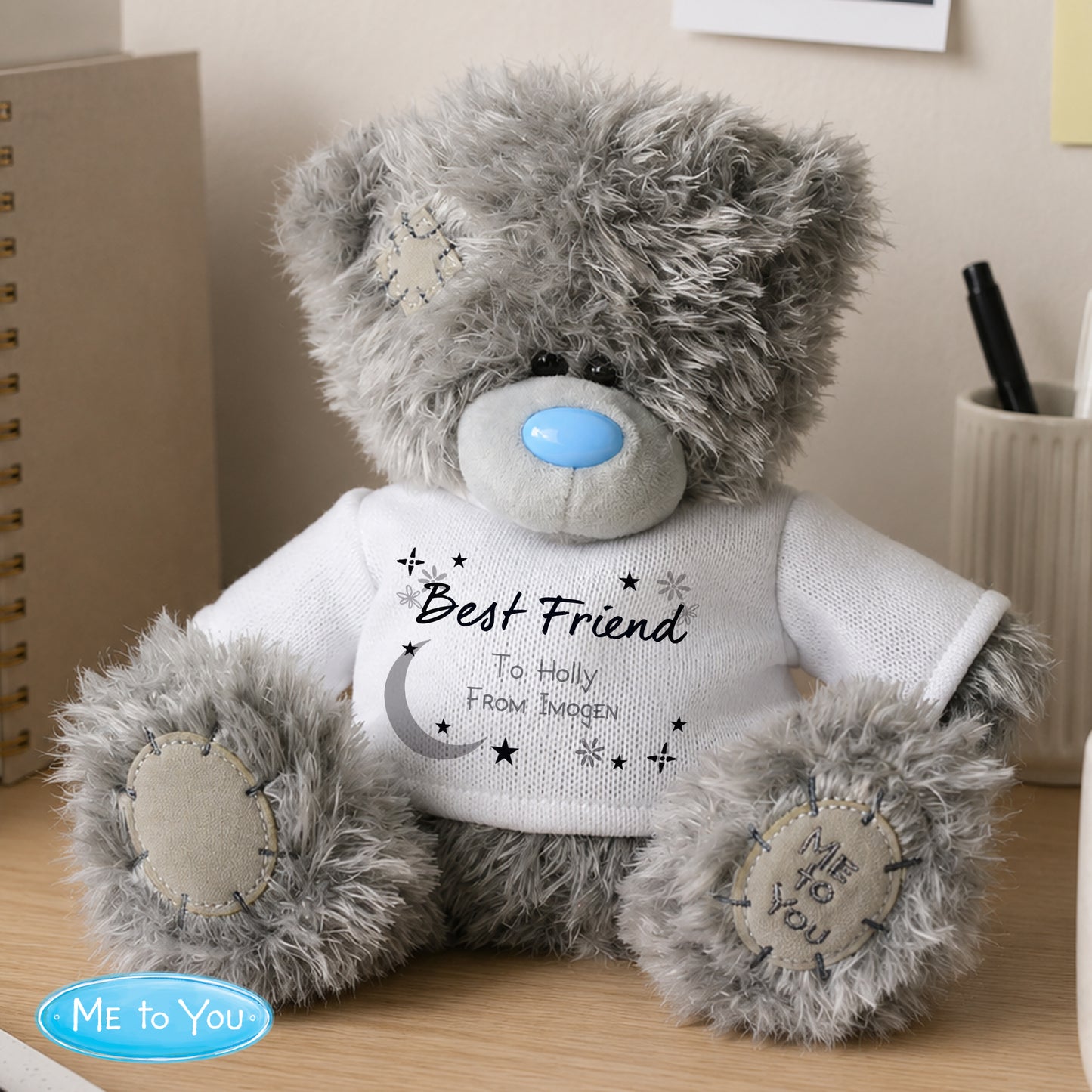 Personalised Moon & Stars Me To You Bear