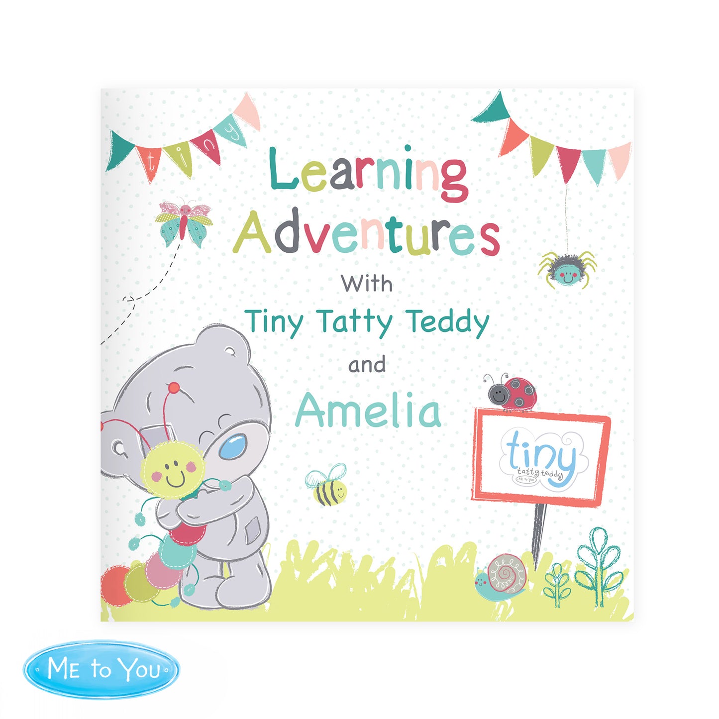 Personalised Tiny Tatty Teddy Learning Adventure Book