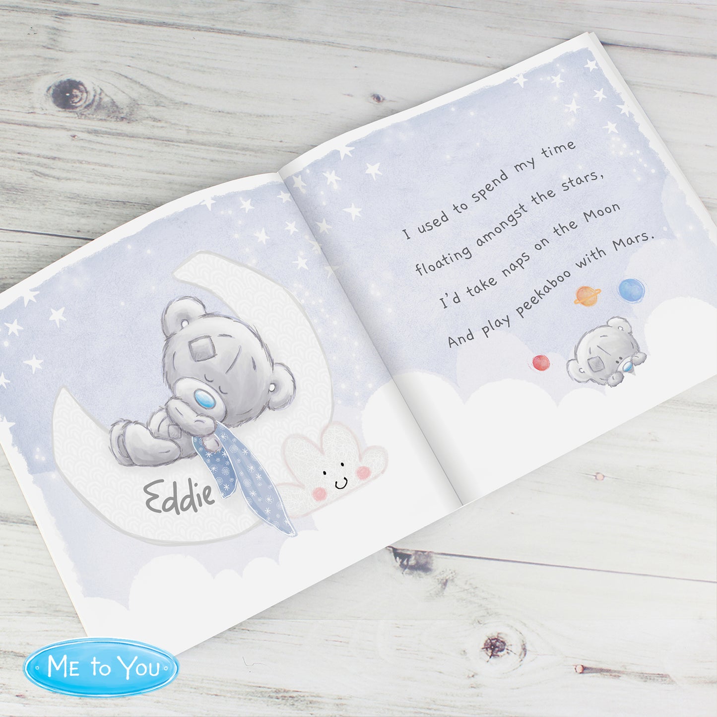 Personalised Tiny Tatty Teddy Mummy You're A Star, Poem Book