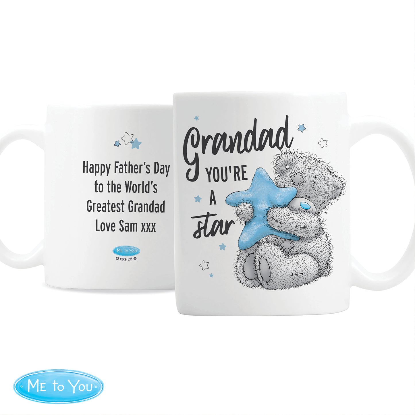 Personalised Me To You Grandad You're A Star Mug