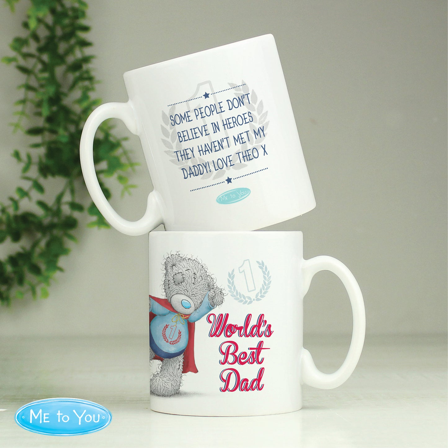 Personalised Me To You Super Hero Mug