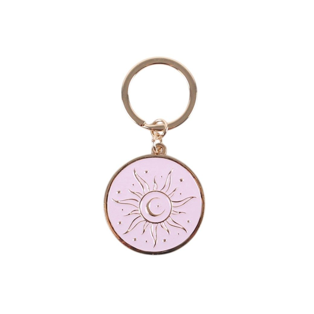 Purple Sun Keyring