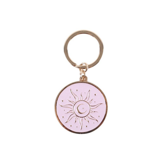 Purple Sun Keyring