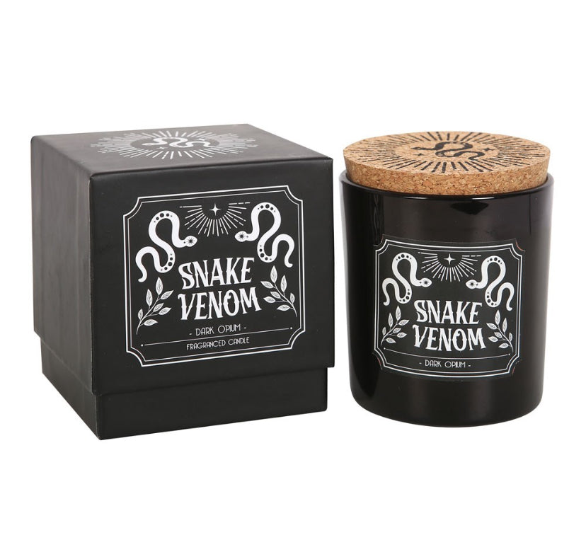 Snake Venom Dark Opium Candle