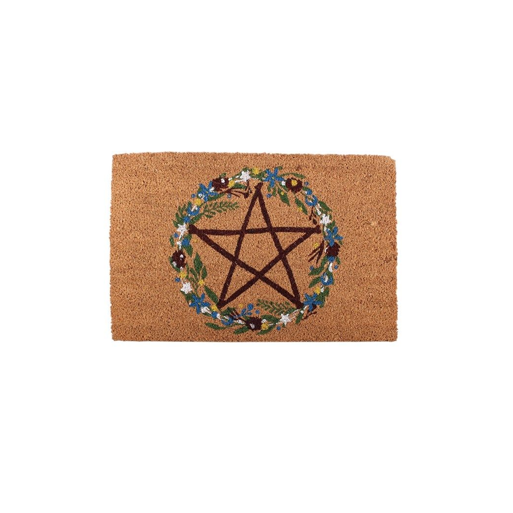 Natural Solstice Wreath Doormat