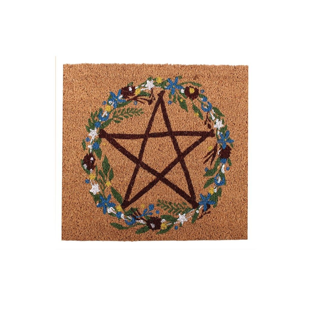 Natural Solstice Wreath Doormat