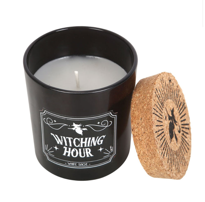 WITCHING HOUR WHITE SAGE CANDLE