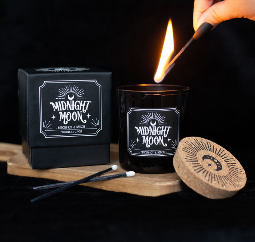 MIDNIGHT MOON BERGAMOT & NEROLI CANDLE