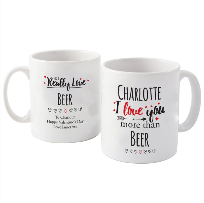 Personalised I Love You More Than... Mug