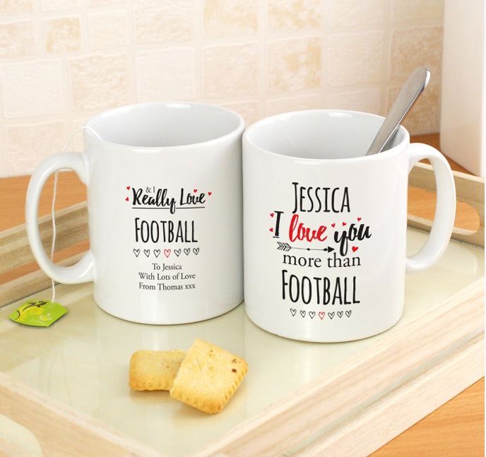 Personalised I Love You More Than... Mug