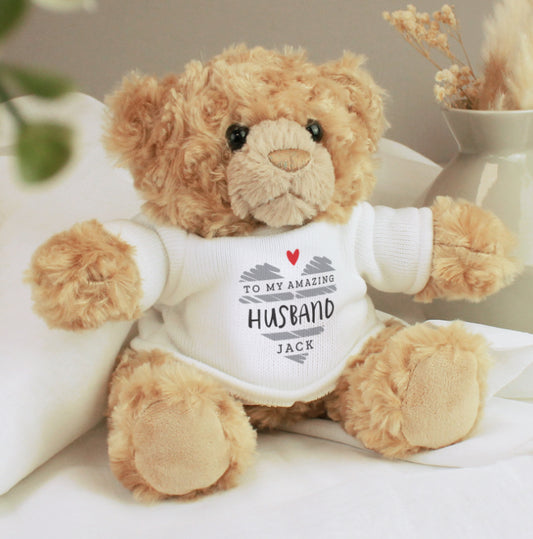 Personalised Valentine's Day Teddy Bear