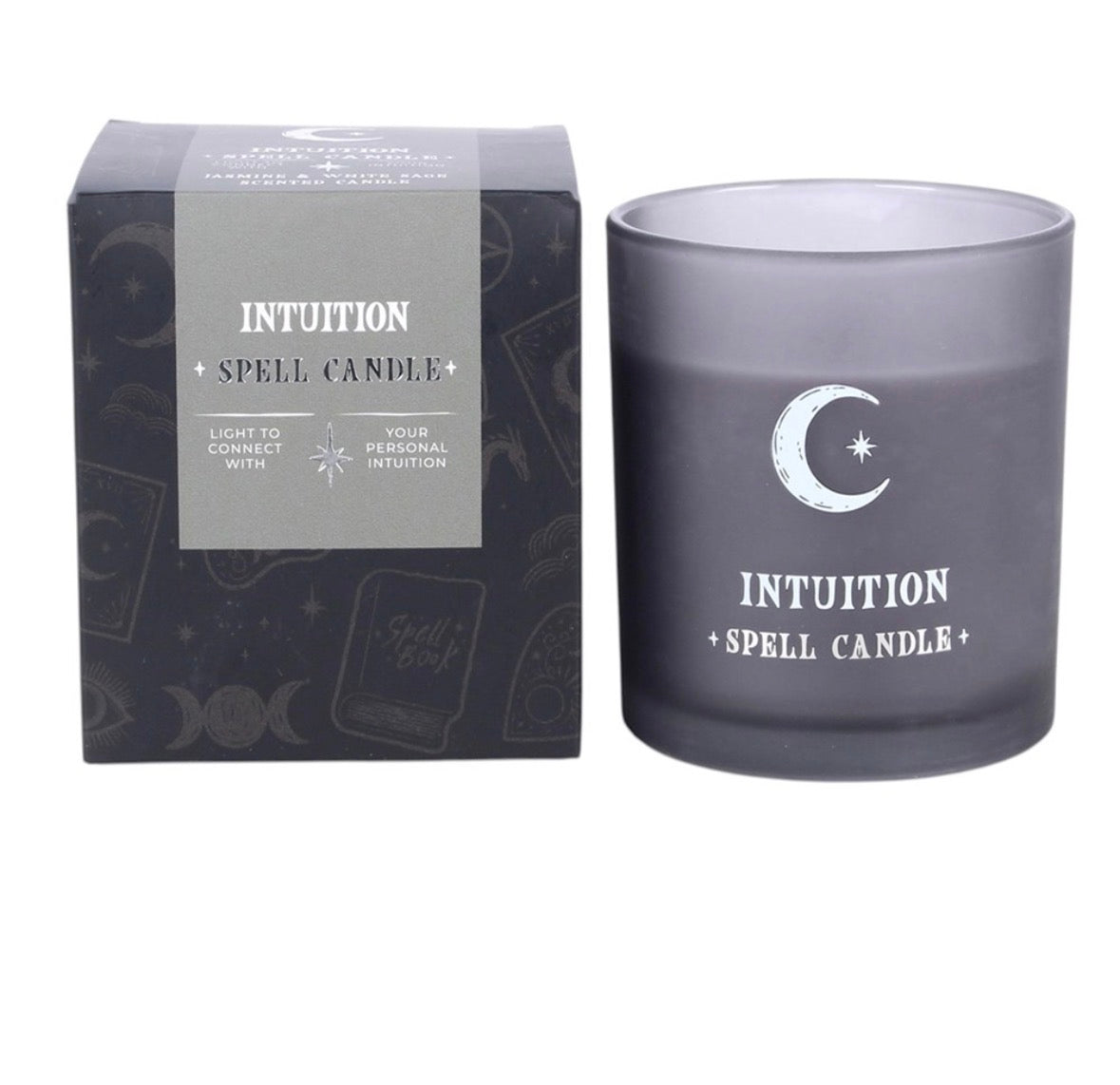 Intuition Jasmine & White Sage Scented Candle