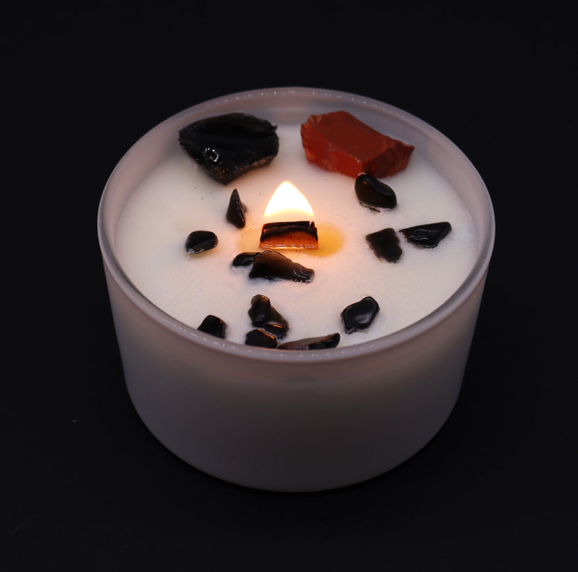 Chakra Crystal Candles - Root Chakra