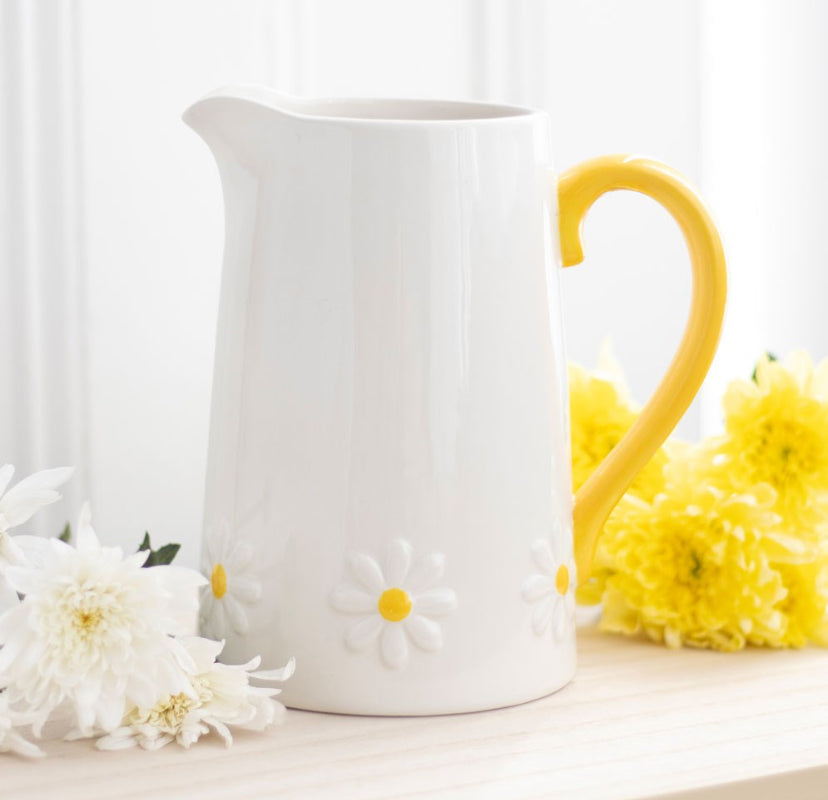 Daisy Ceramic Flower Jug