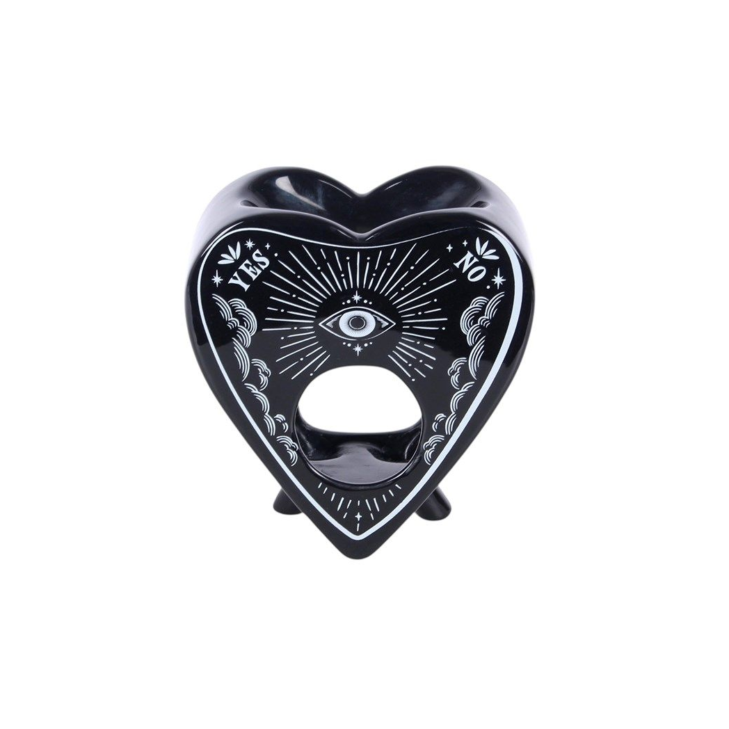 Black Planchette Oil Burner and Wax Warmer