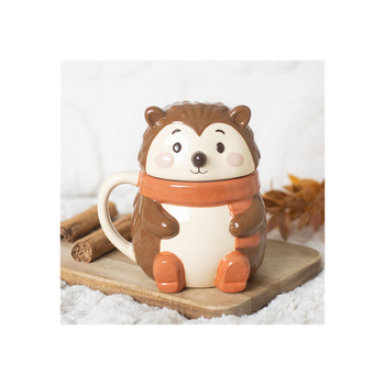 Hazel Hedgehog Lidded Mug