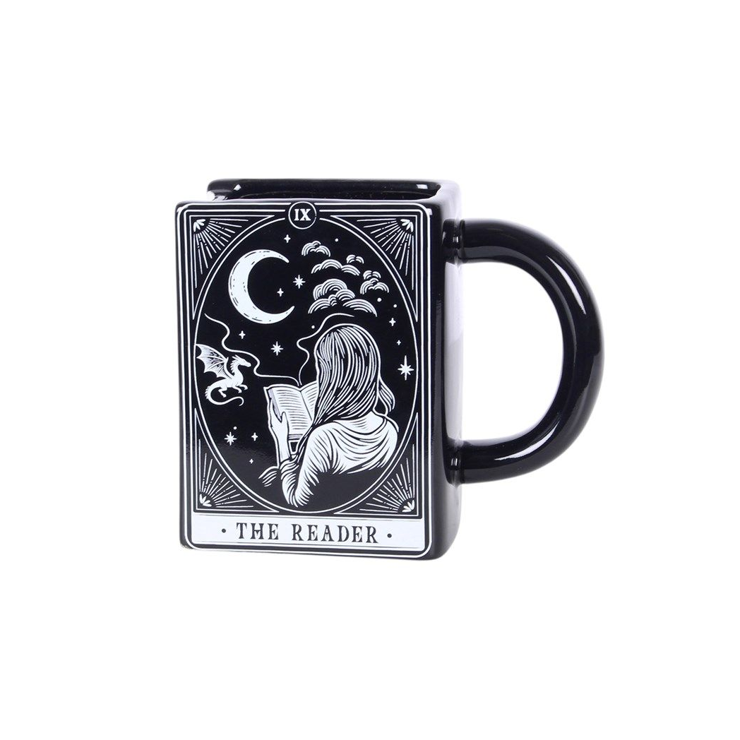 The Reader Book Shaped Mug