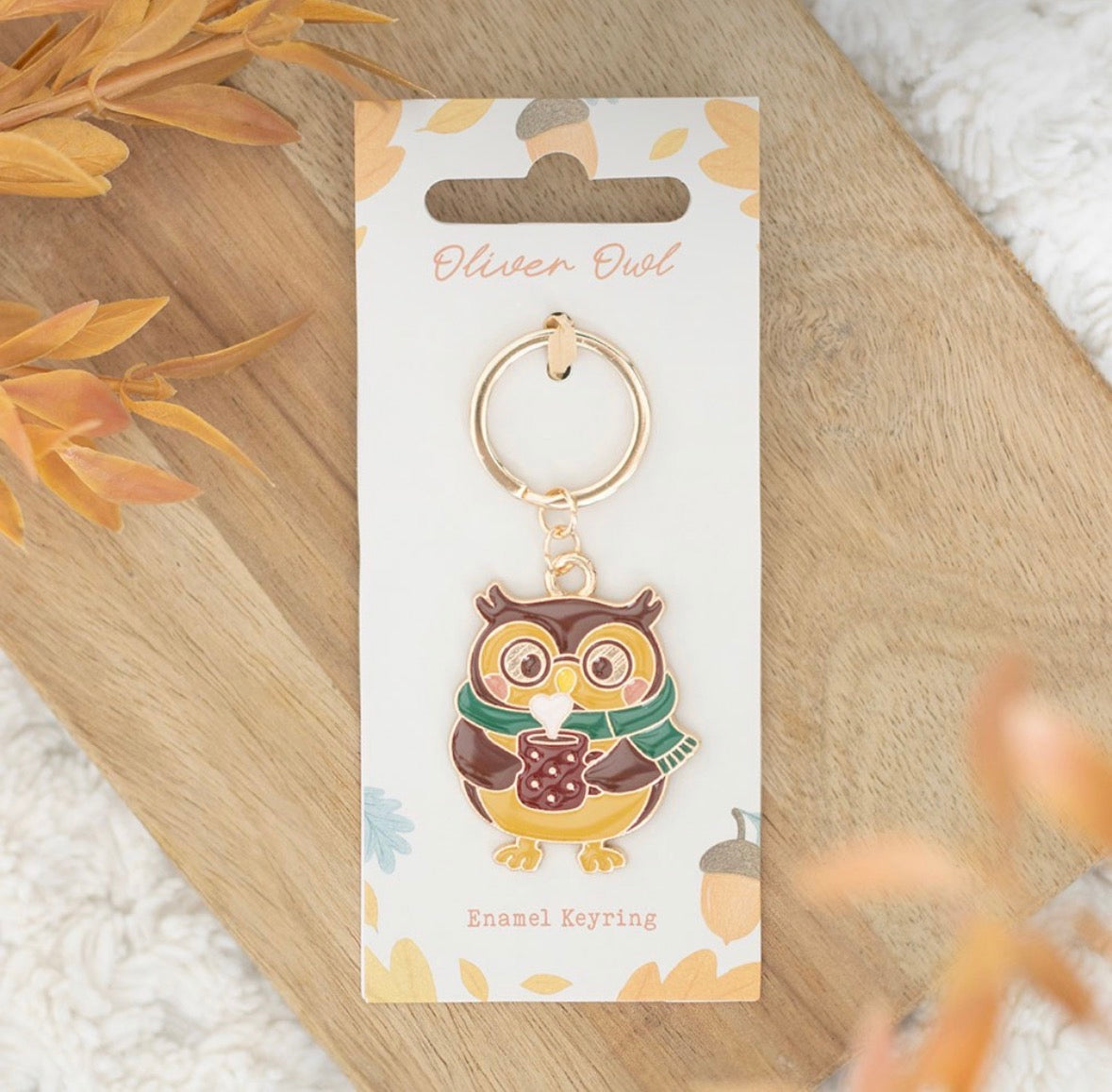 Oliver Owl Keyring
