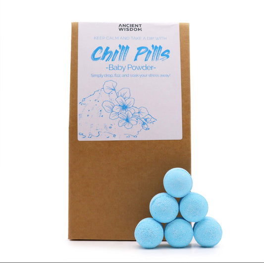 Chill Pills Gift Pack 350g - Baby Powder