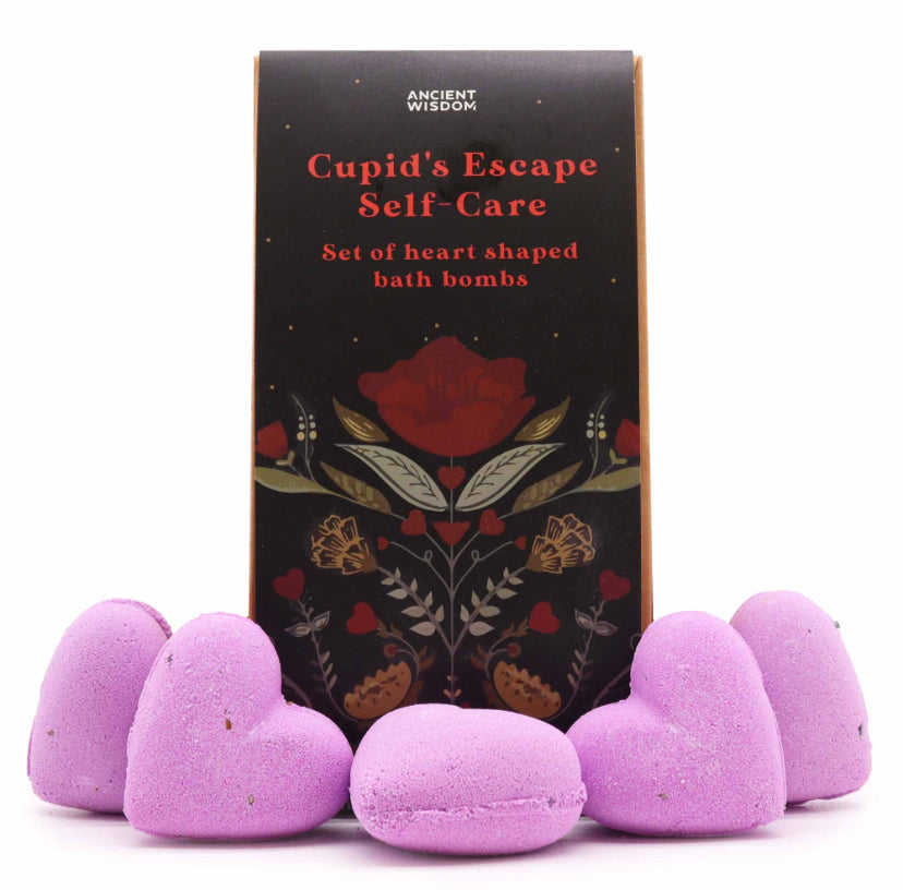 Cupids Escape Self Care Bath Heart Gift Set