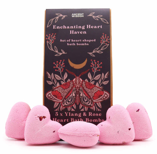 Enchanting Heart Heaven Bath Heart Gift Set