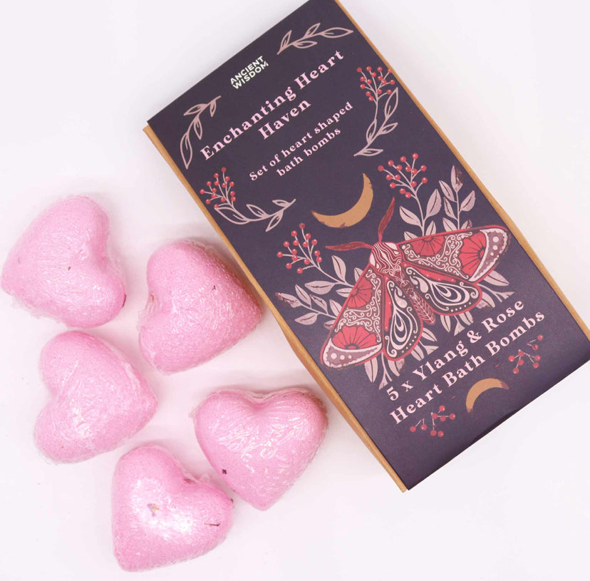 Enchanting Heart Heaven Bath Heart Gift Set