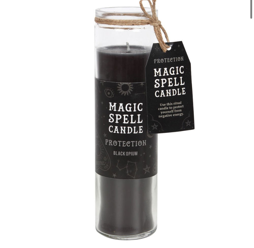 Opium 'Protection' Spell Tube Candle