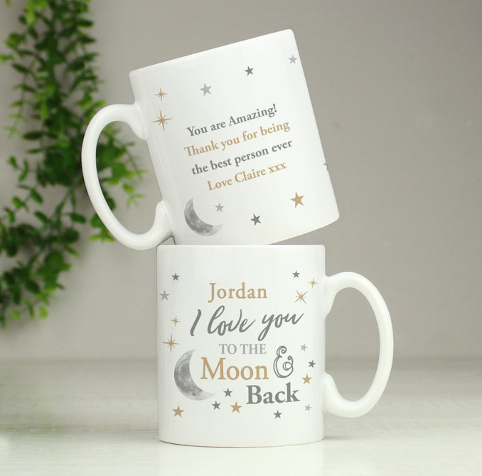 Personalised To the Moon and Back... Mug