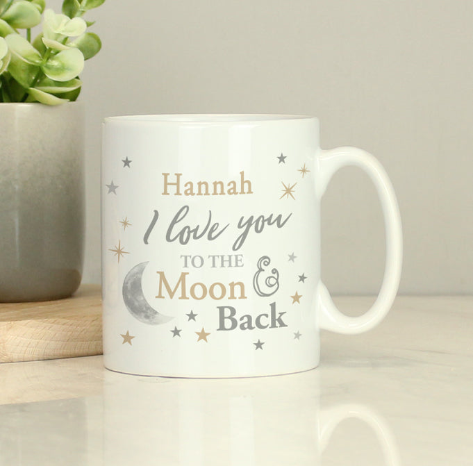 Personalised To the Moon and Back... Mug