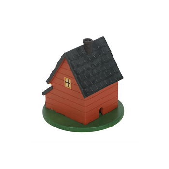 Brown House Incense Cone Burner