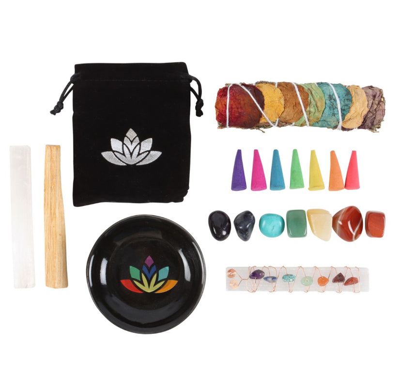 Sacred Chakra Deluxe Healing and Wellness Kit