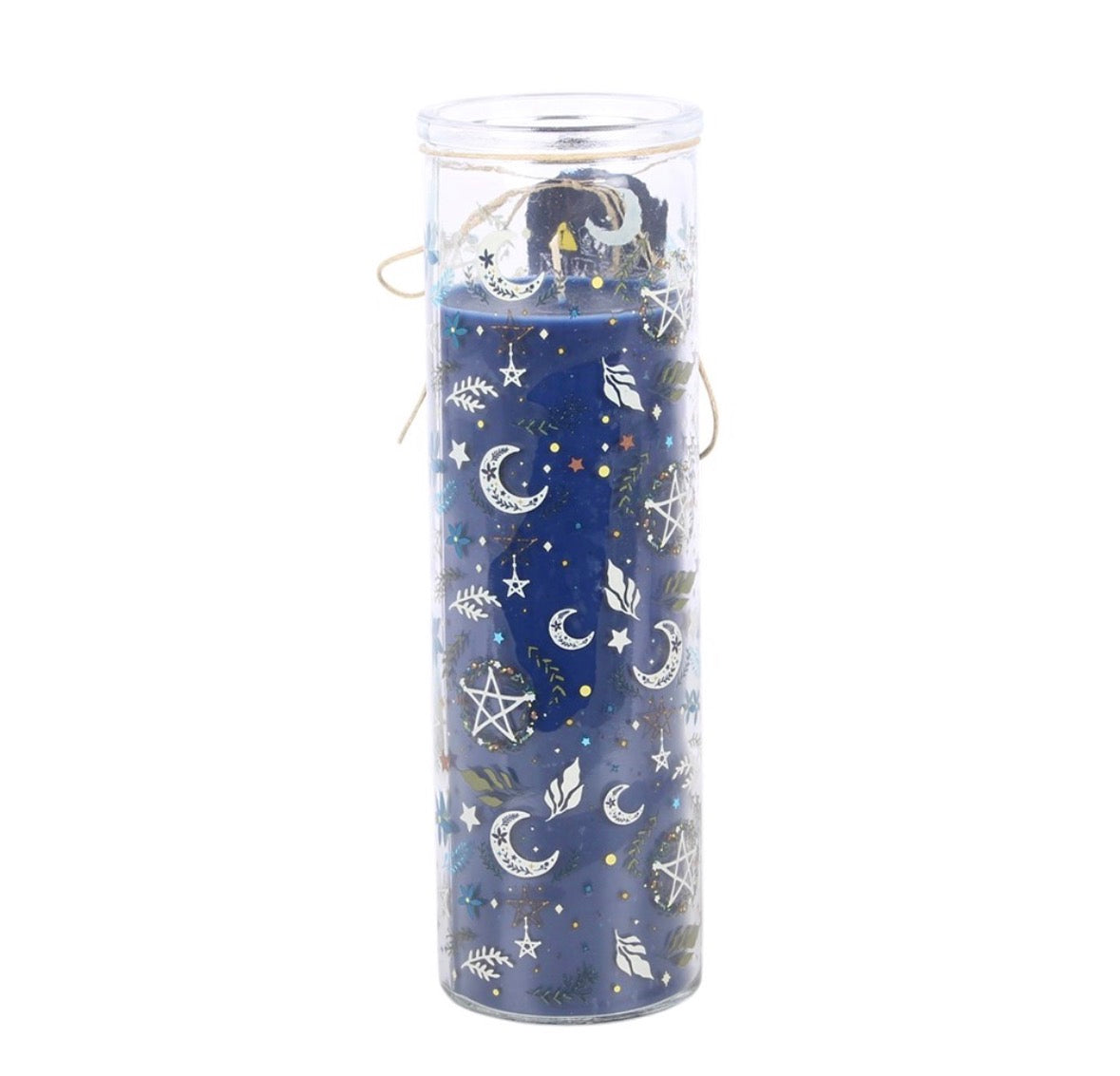 Solstice Spell Print Blackberry & Pine Tube Candle